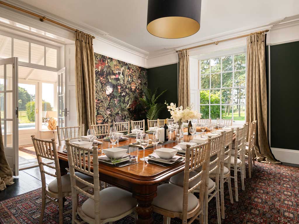 Luxury cottage bedroom