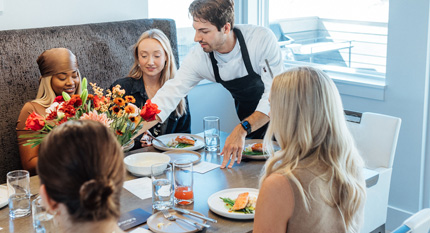 Huisjes met privékoks