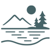 Lake / river views