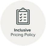 Inclusive Pricing Badge.